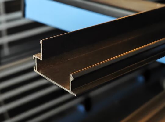 6063 অ্যালুমিনিয়াম প্যাটিও উইন্ডো এক্সট্রুশন প্রোফাইল পাউডার লেপ